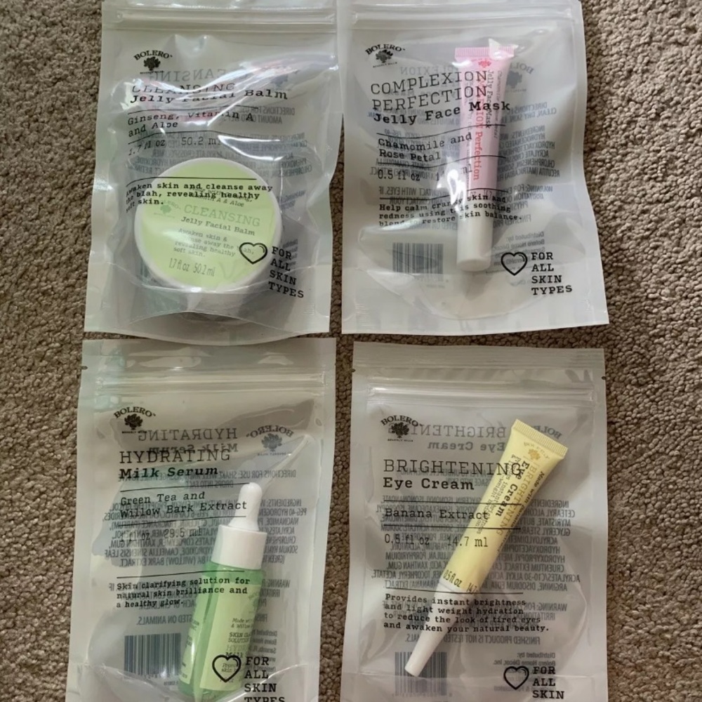 Bolero Beauty products bundle